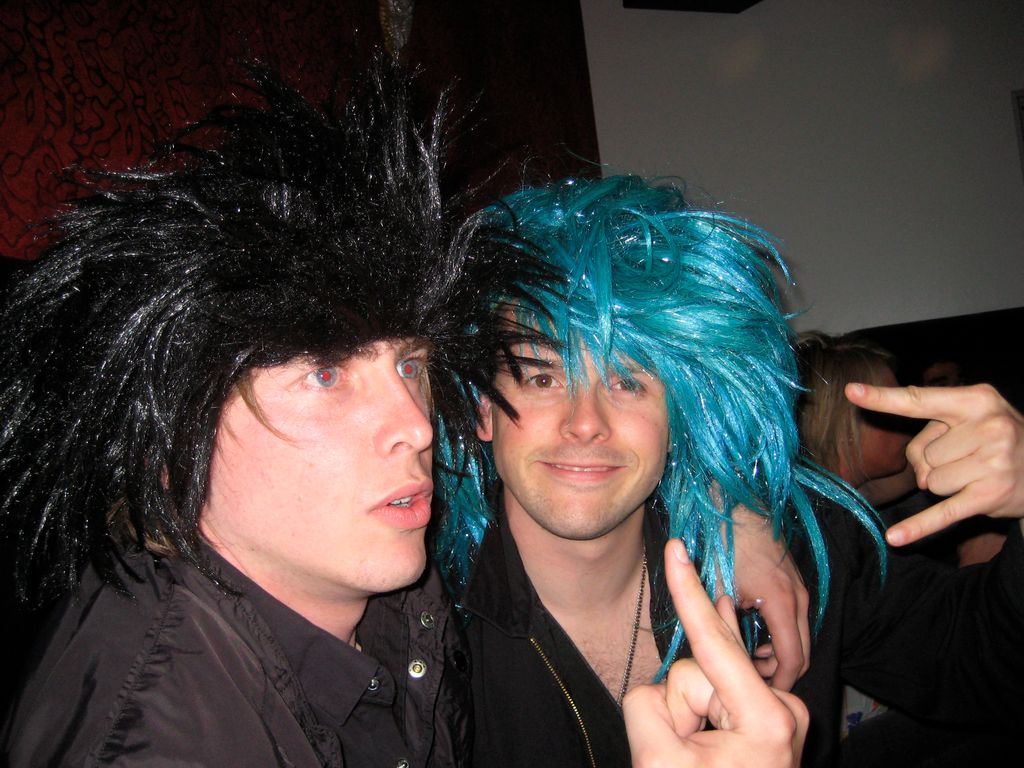 David in his rock 'n' roll days