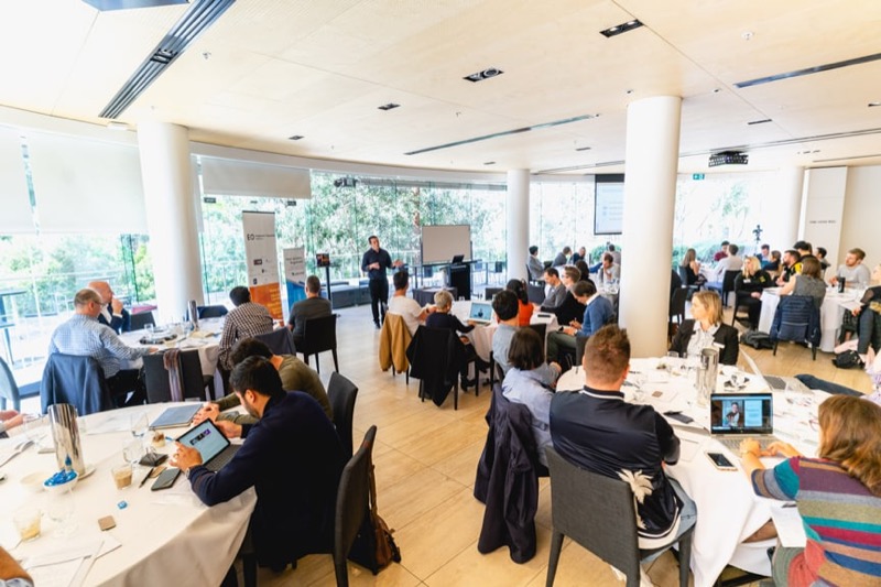 David Jenyns leading a workshop